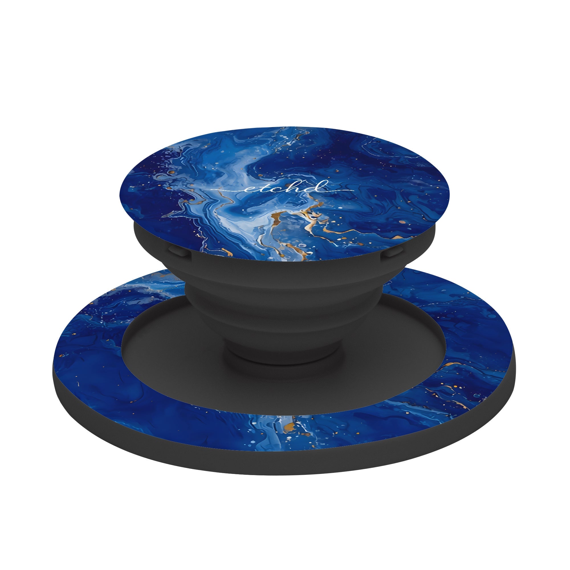 Sapphire Phone Grip And Stand by etchd, view 6