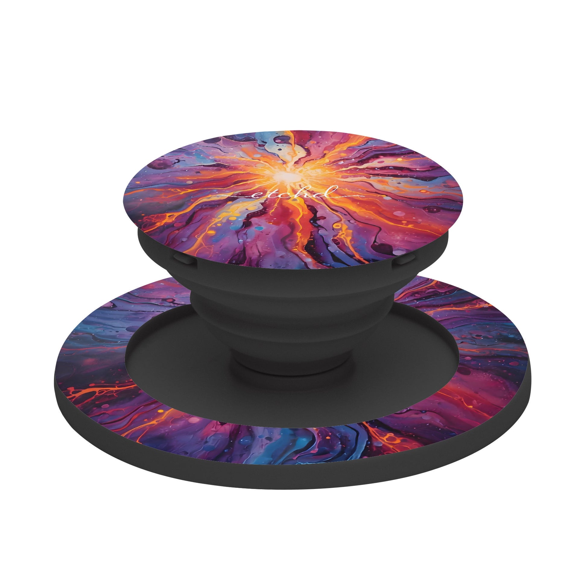 Supernova Phone Grip And Stand by etchd, view 6