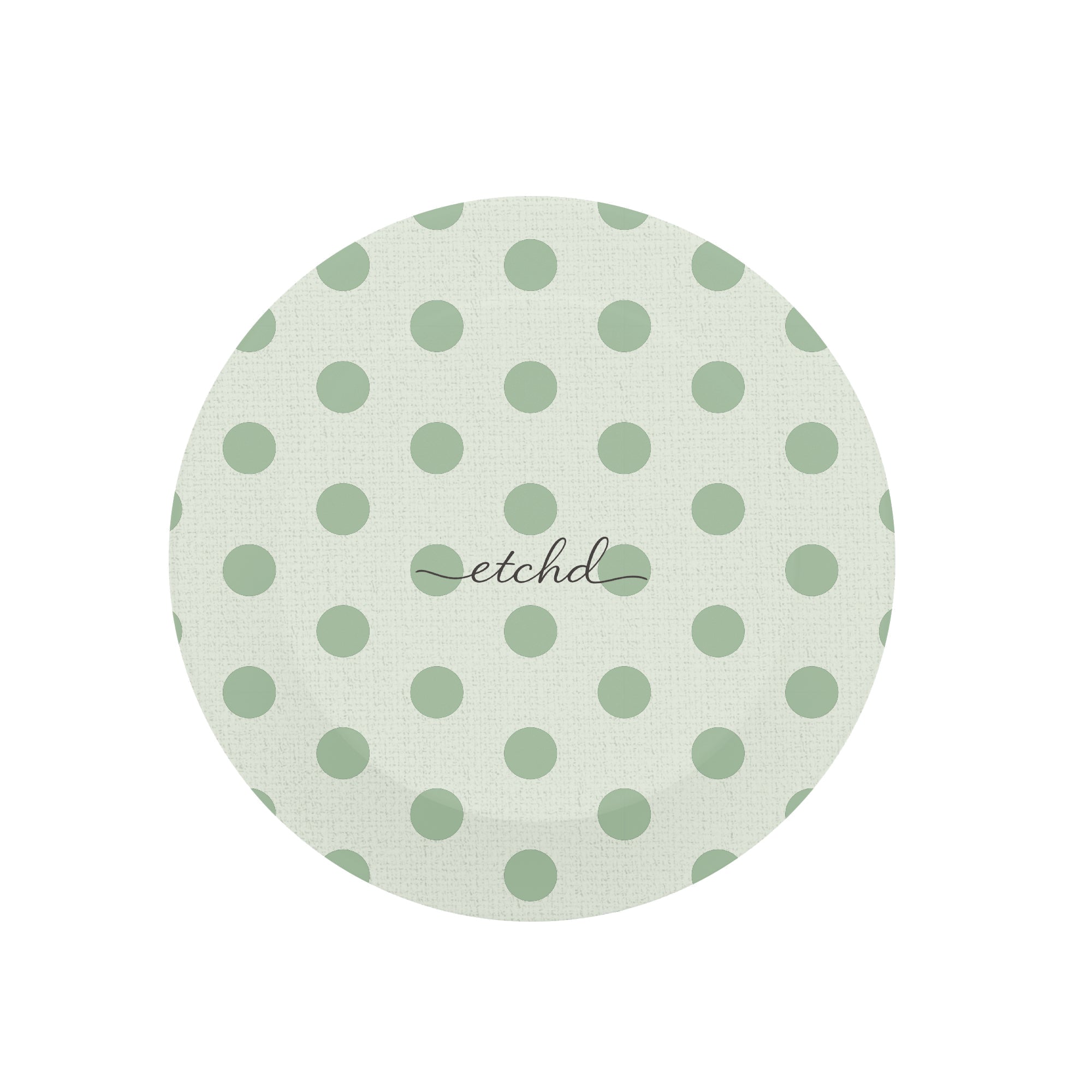 Sage Polka Dot Phone Grip And Stand by etchd, view 2