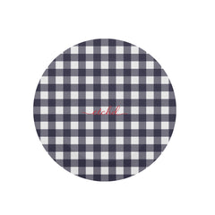 White & Navy Gingham Phone Grip And Stand by etchd, view 2