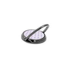 Lilac Polka Dot Phone Ring Holder by etchd, view 5