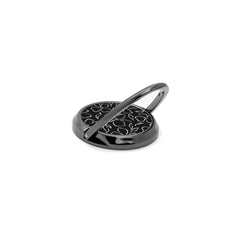 Black & White Floral Phone Ring Holder by etchd, view 5