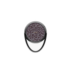 Plum & Blue Floral Phone Ring Holder by etchd, view 4