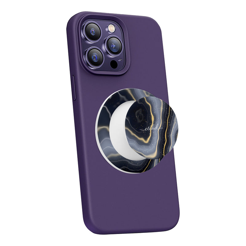 Obsidian Gold Phone Grip And Stand-zoom-