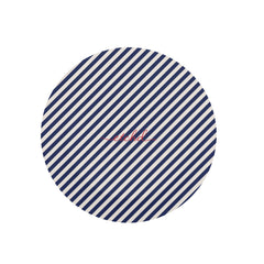 Navy & Cream Striped Diagonal Phone Grip And Stand by etchd, view 2