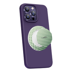 Matcha Halftone Phone Grip And Stand by etchd, view 7