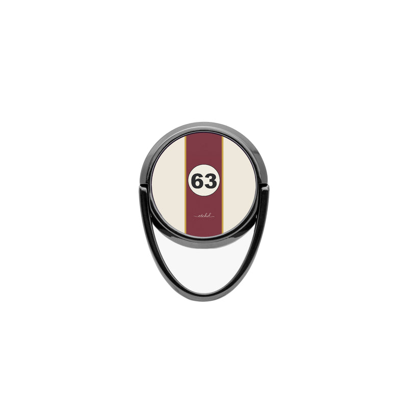 Retro Racing Handy Ring-Halterung-zoom-