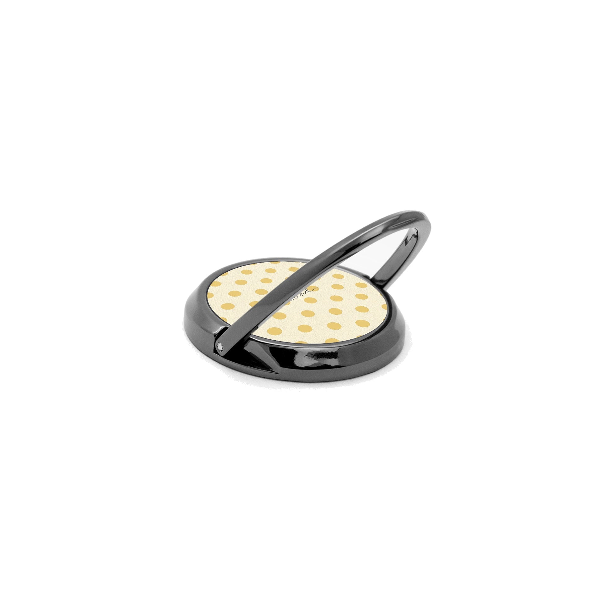 Butter Polka Dot Phone Ring Holder by etchd, view 5