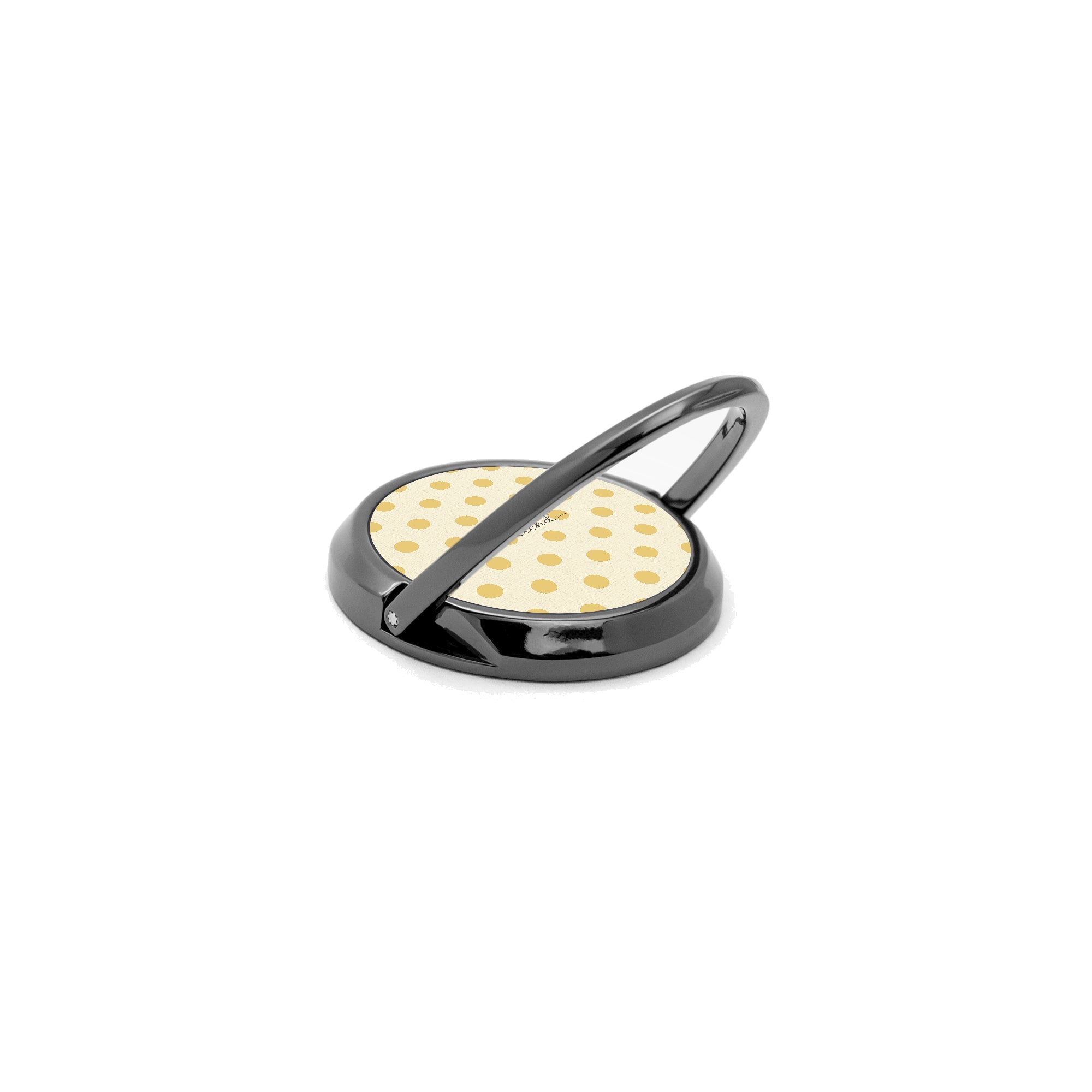 Butter Polka Dot Phone Ring Holder by etchd, view 5