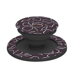 Plum & Blue Floral Phone Grip And Stand by etchd, view 6