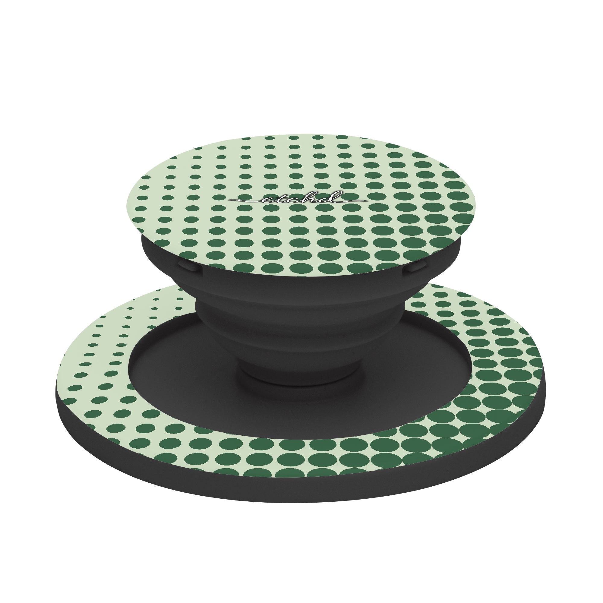 Matcha Halftone Phone Grip And Stand by etchd, view 6