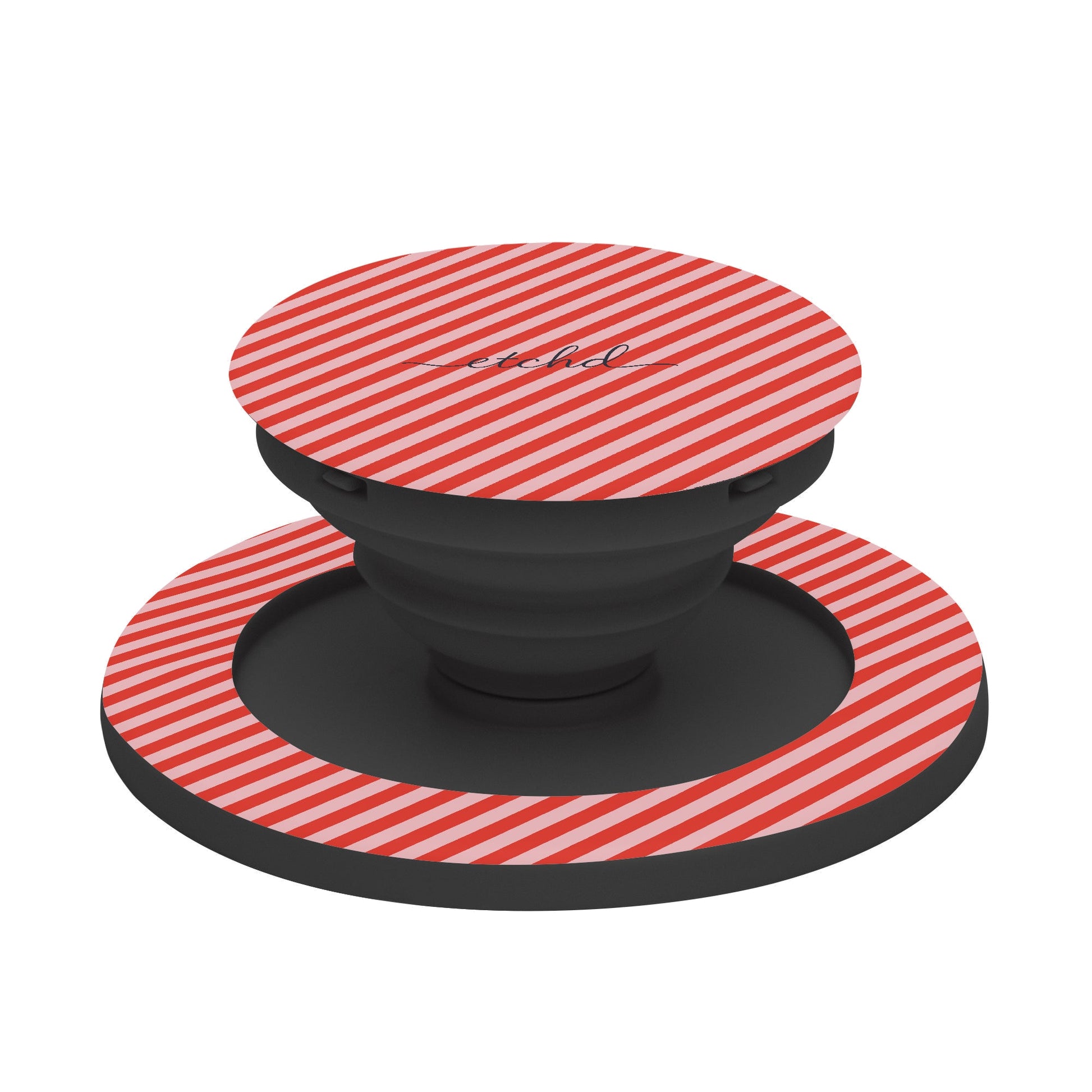 Poppy And Blush Diagonal Phone Grip And Stand by etchd, view 6