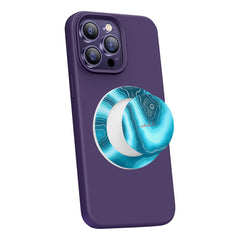 Aquamarine Phone Grip And Stand by etchd, view 7