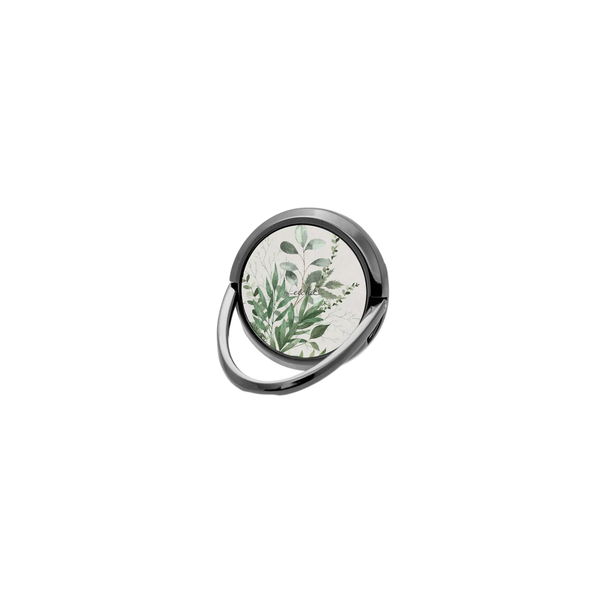 Botanical Leaf Phone Ring Holder by etchd