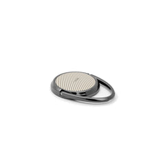 Neutral Striped Diagonal Phone Ring Holder by etchd, view 2