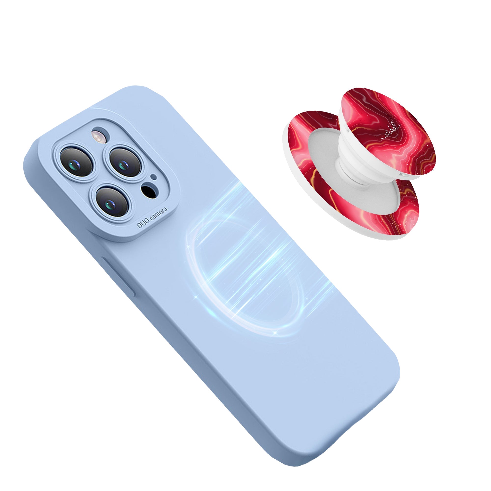 Ruby Phone Grip And Stand by etchd, view 8