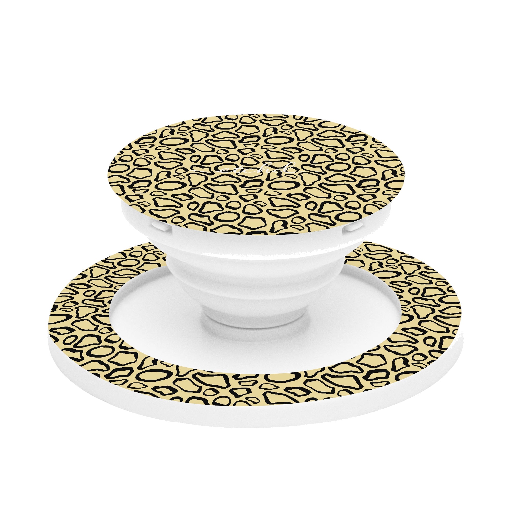 Abstract Print Butter Phone Grip And Stand by etchd