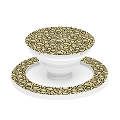 Abstract Print Butter Phone Grip And Stand by etchd