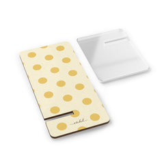 Butter & Cream Polka Dot Supporto per telefono di etchd, vista 2