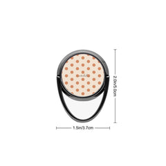 Terracotta Polka Dot Phone Ring Holder by etchd, view 3