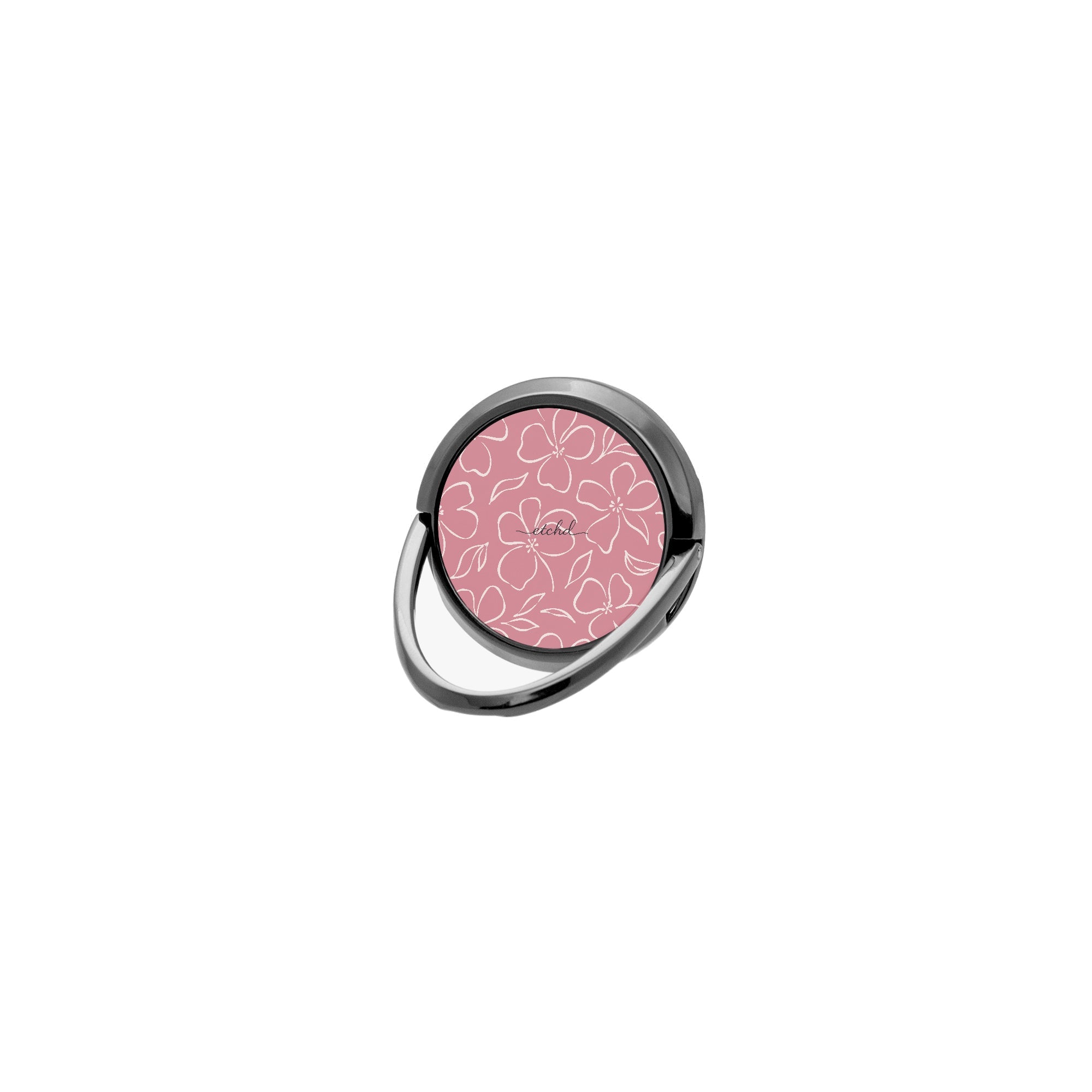 Blush & Cream Floral Phone Ring Holder by etchd