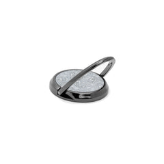 Dusty Blue Paisley Phone Ring Holder by etchd, view 5