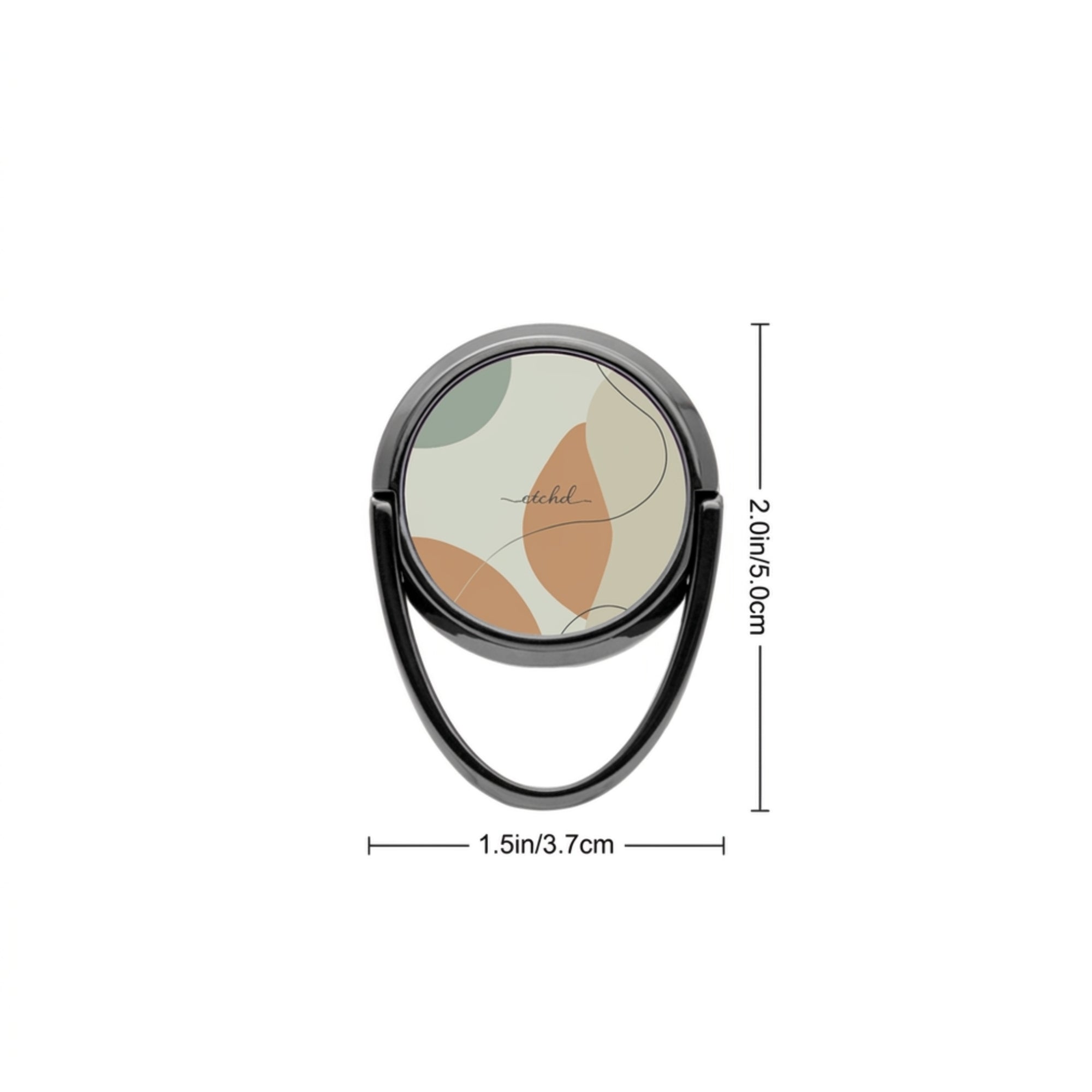 Earth Tone Phone Ring Holder by etchd, view 3