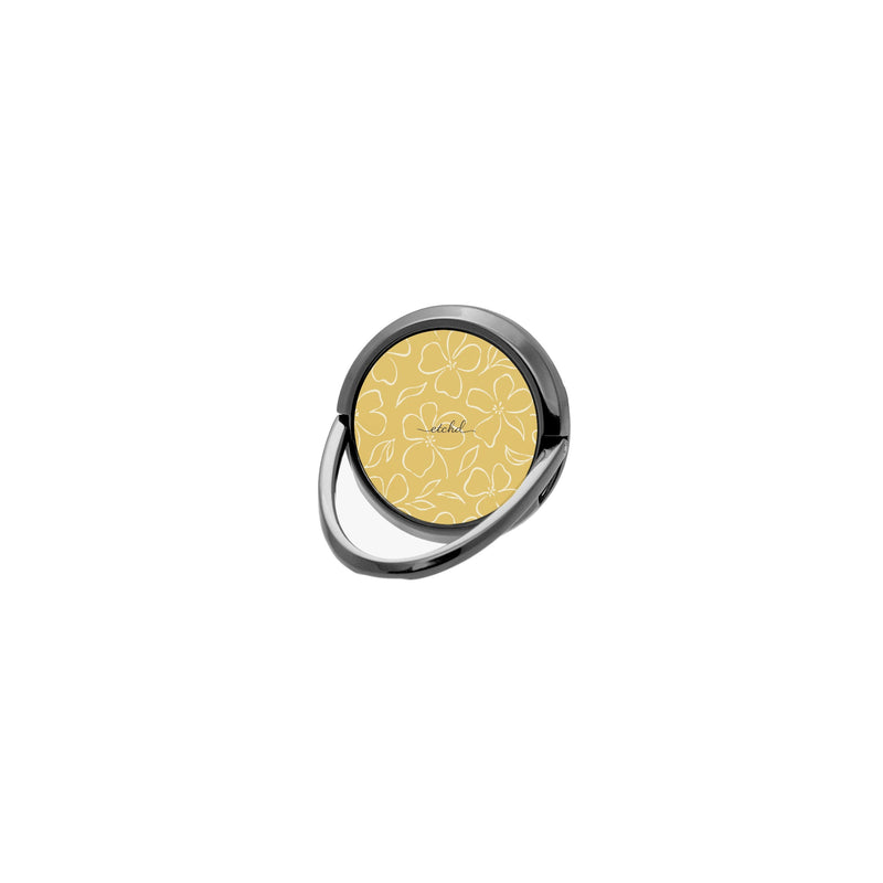 Butter & Cream Floral Anello supporto per telefono-zoom-