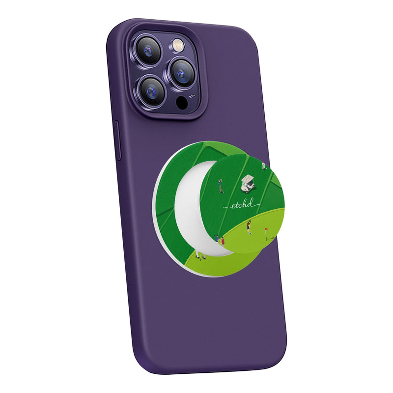 Golfers Phone Grip And Stand-zoom-