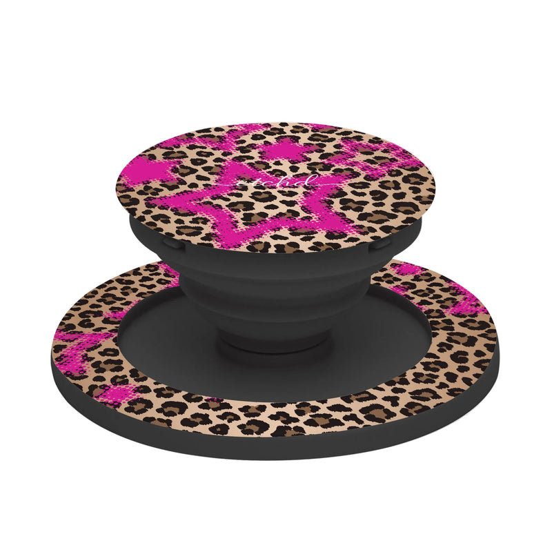 Y2K Leopard Phone Grip And Stand-zoom-