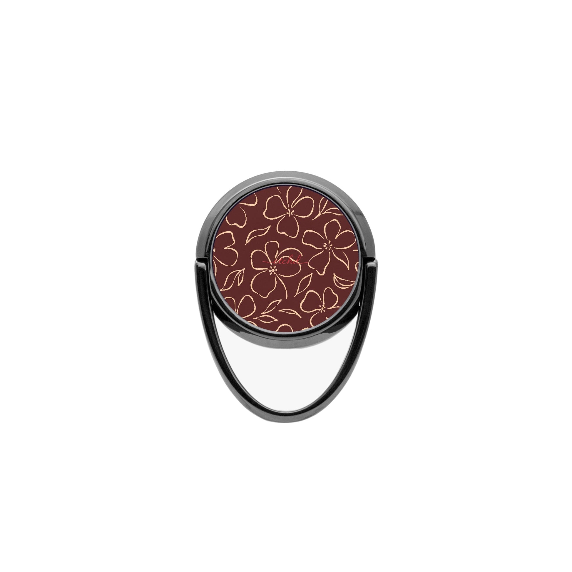 Cherry & Peach Floral Phone Ring Holder by etchd, view 4