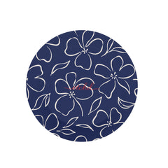 Navy & Cream Floral Agarre y soporte para móvil de etchd, vista 2