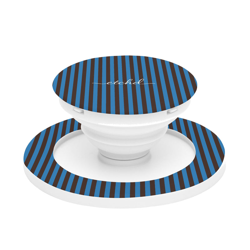 Espresso And Cerulean Support et Anneau Téléphone-zoom-