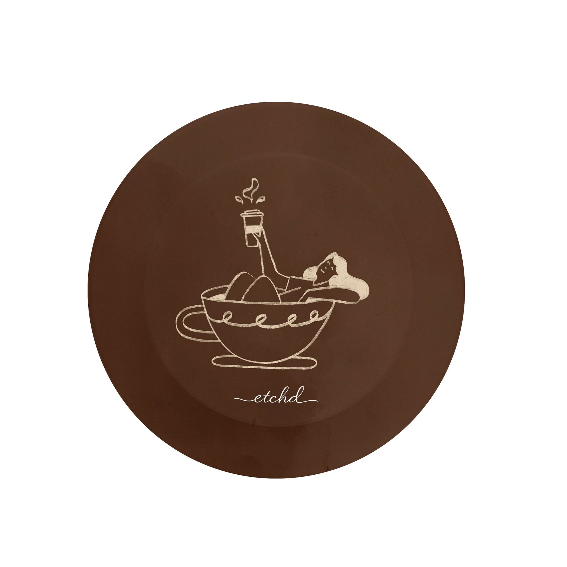 Ladies Espresso Phone Grip And Stand by etchd, view 2