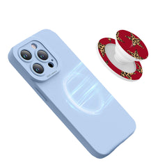 Red & Leopard Stars Phone Grip And Stand by etchd, view 4