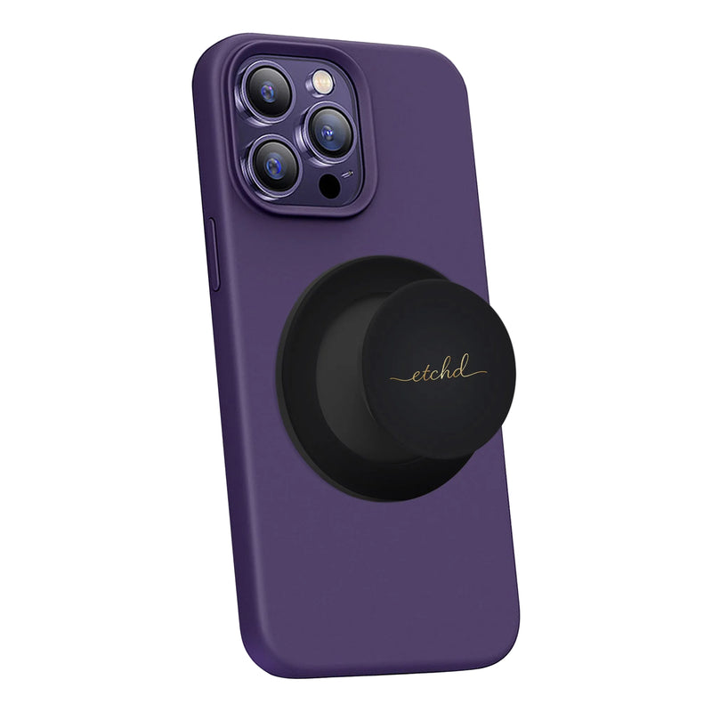 Etchd Signature Black Handy-Halterung und Ständer-zoom-