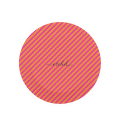 Pink And Orange Striped Diagonal Phone Grip And Stand by etchd, view 3