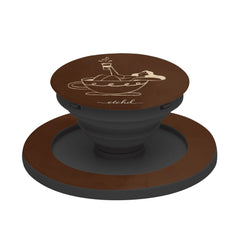 Ladies Espresso Phone Grip And Stand by etchd, view 6