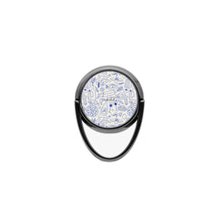 Food Pattern Phone Ring Holder by etchd, view 4