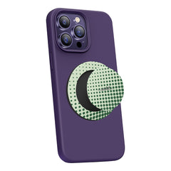Matcha Halftone Phone Grip And Stand by etchd, view 4
