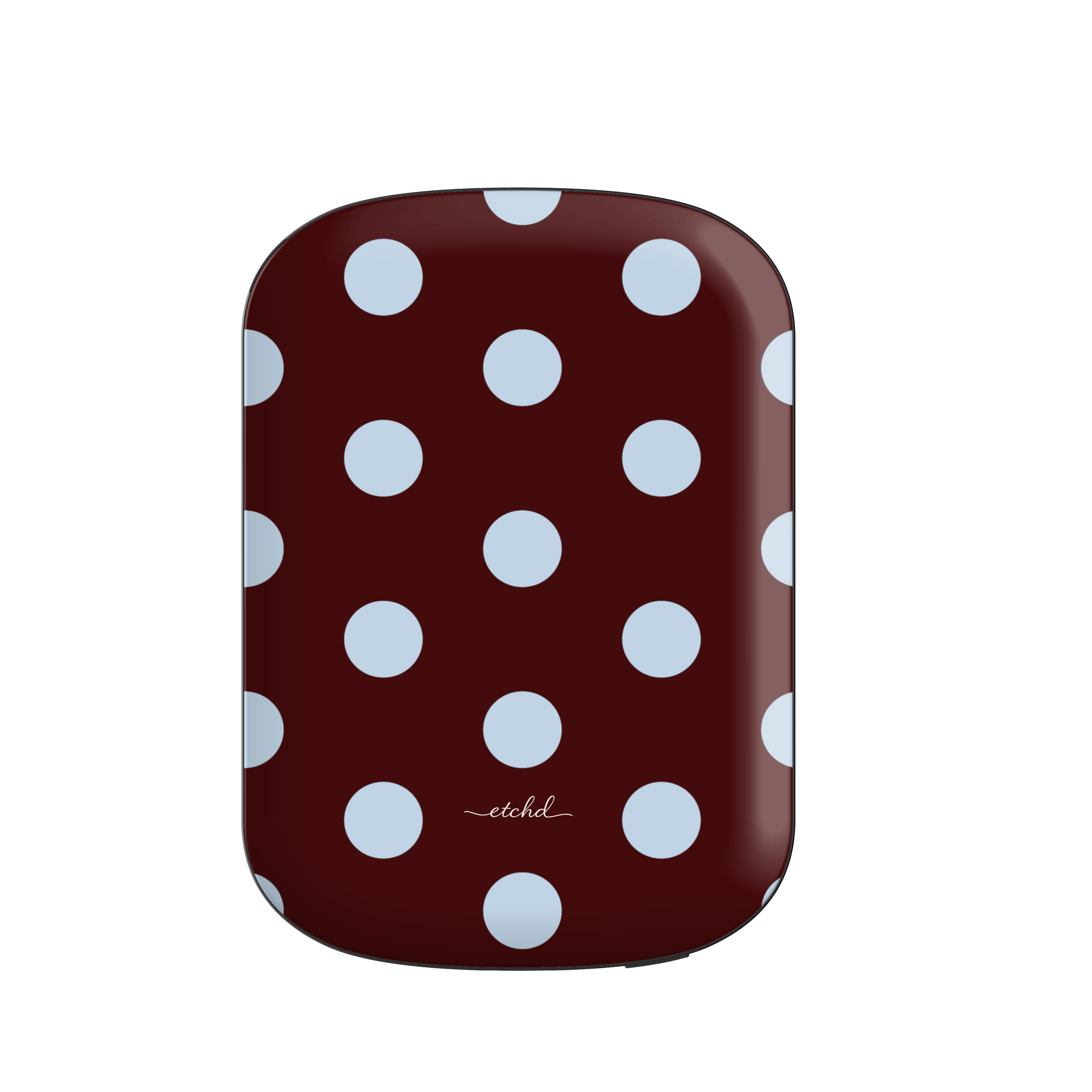 Cherry & Blue Polka Dot Magnetic Powerbank