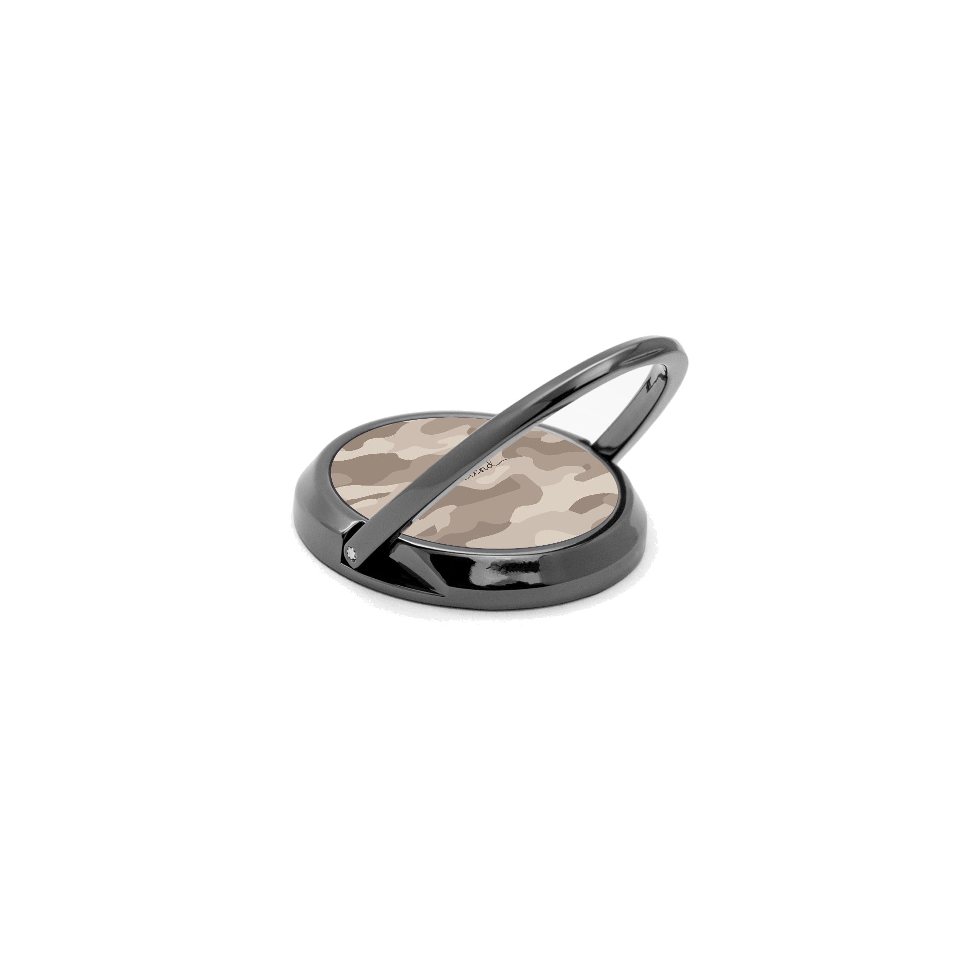 Beige Camo Phone Ring Holder by etchd, view 5
