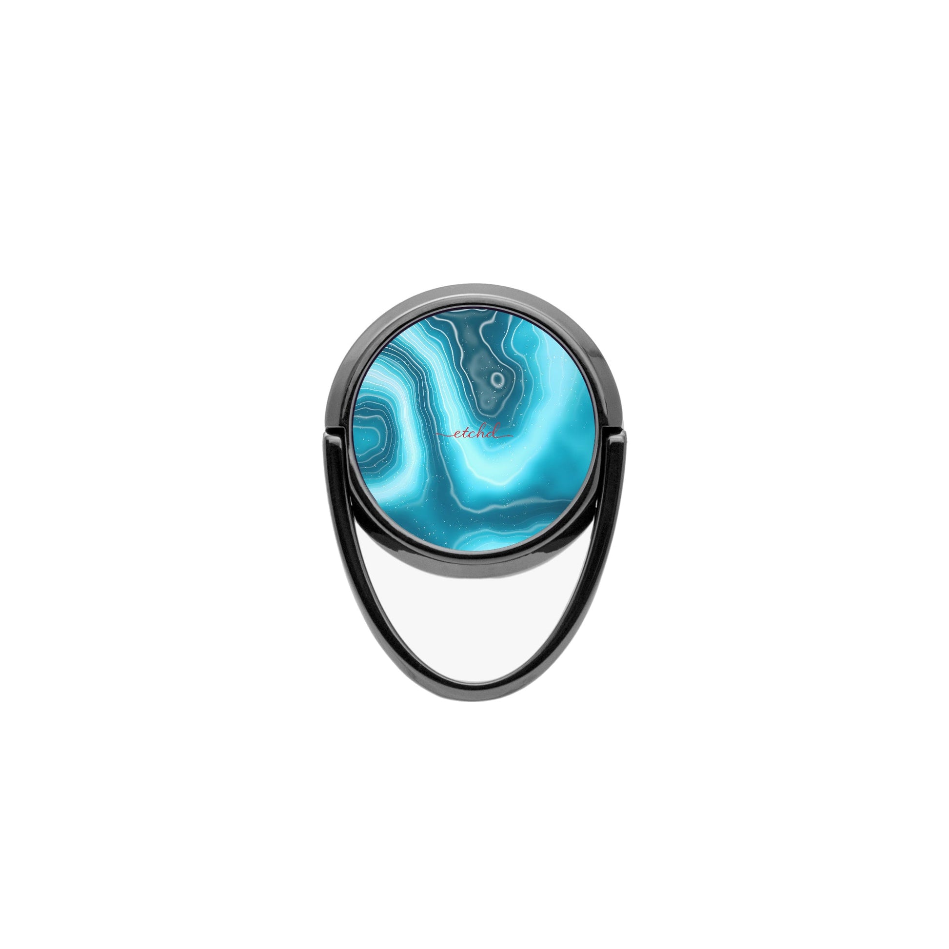 Aquamarine Phone Ring Holder by etchd, view 4