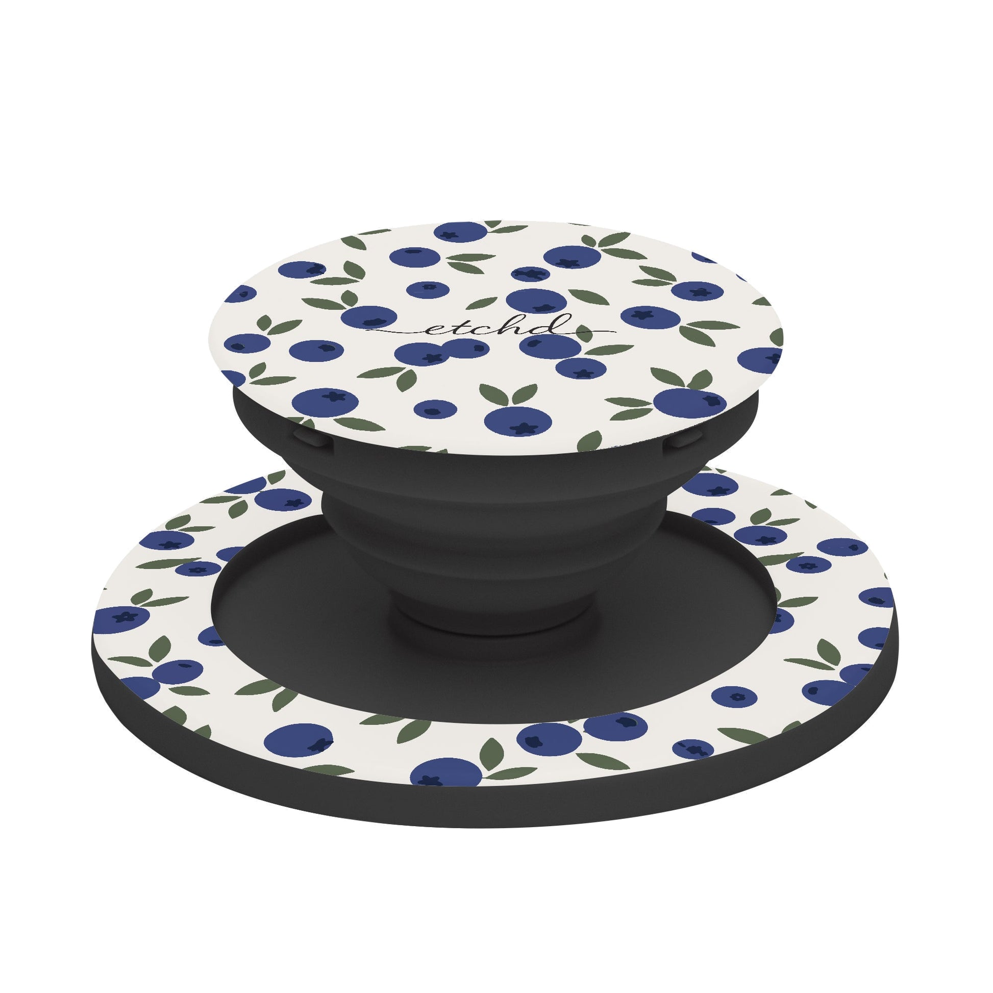Blueberry Phone Grip And Stand by etchd, view 6