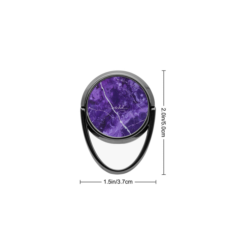 Amethyst Phone Ring Holder-zoom-