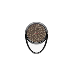 Butter & Brown Floral Phone Ring Holder by etchd, view 4