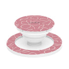 Blush & Cream Floral Phone Grip And Stand