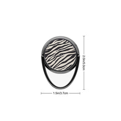 Zebra Print Phone Ring Holder by etchd, view 3