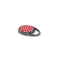 Classic Red Polka Dot Phone Ring Holder by etchd, view 2