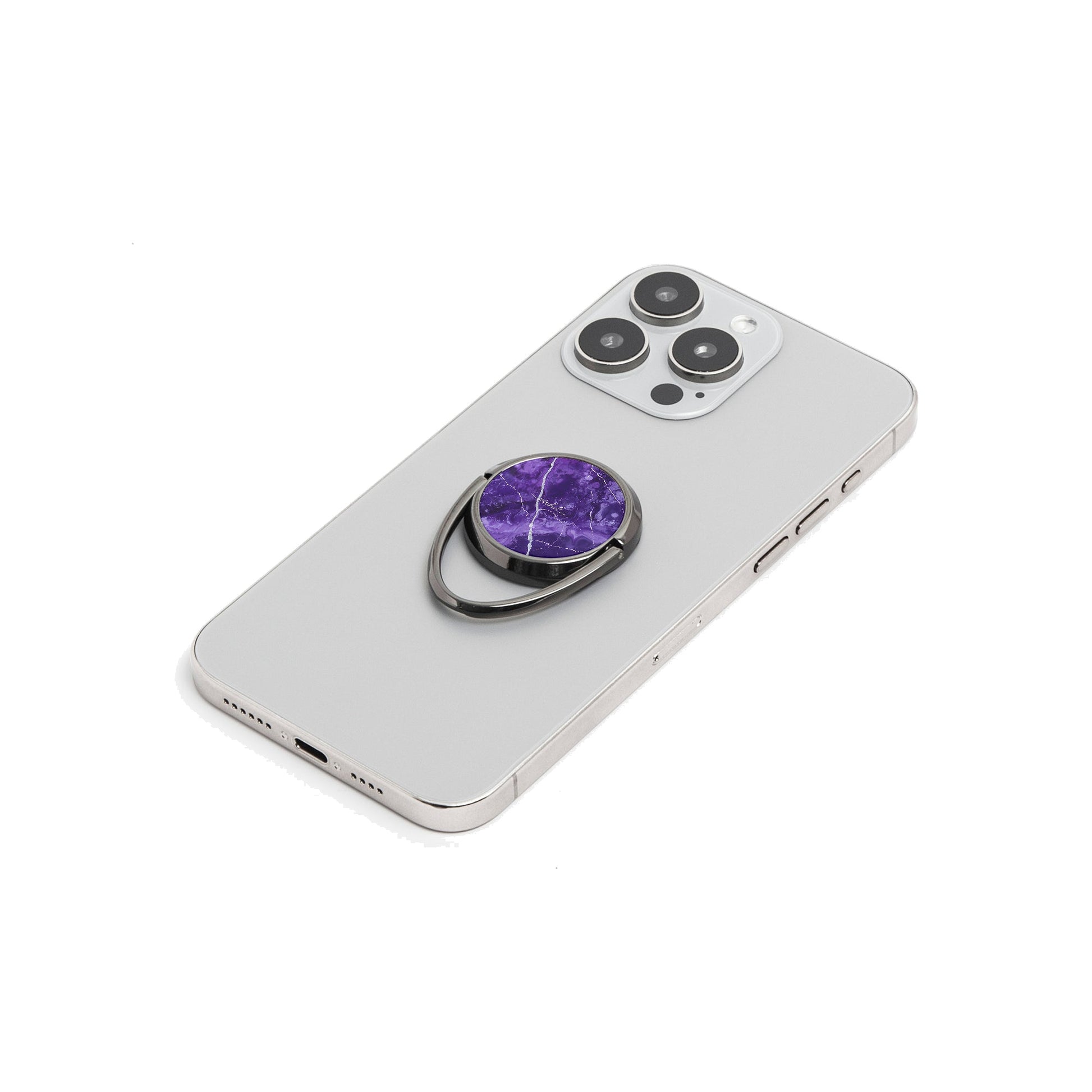 Amethyst Phone Ring Holder by etchd, view 6